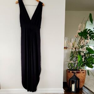 NWOT Elegant Black Sleeveless Dress